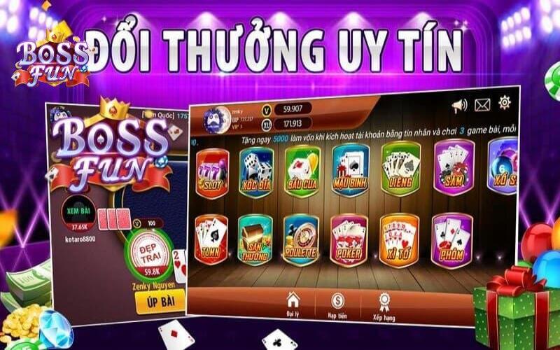 Giới thiệu Bossfun - Các sảnh chơi ăn khách nhất 2025