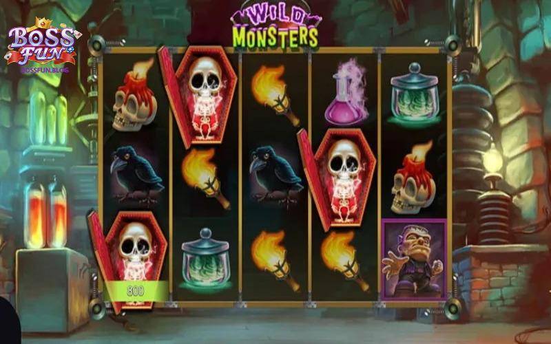 Săn thưởng với tựa game slot Wild Monsters