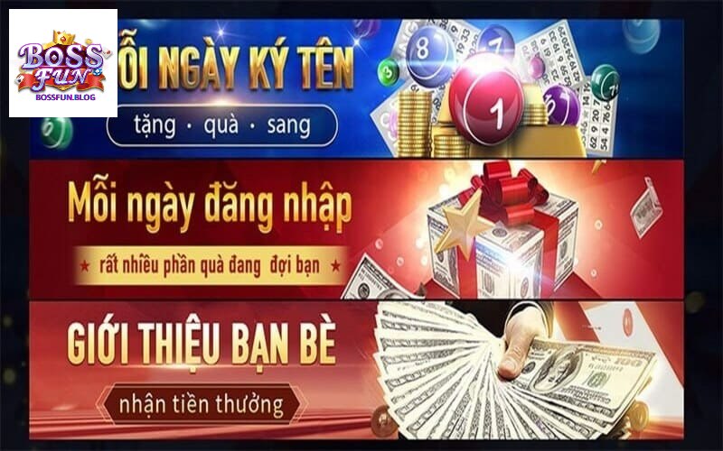 Những chương trình Khuyến mãi Bossfun mới nhất