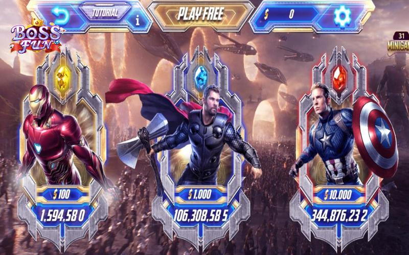 Tìm hiểu thông tin khái quát về game nổ hũ Avengers